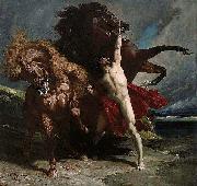 Henri Regnault Automedon with the Horses of Achilles Sweden oil painting reproduction